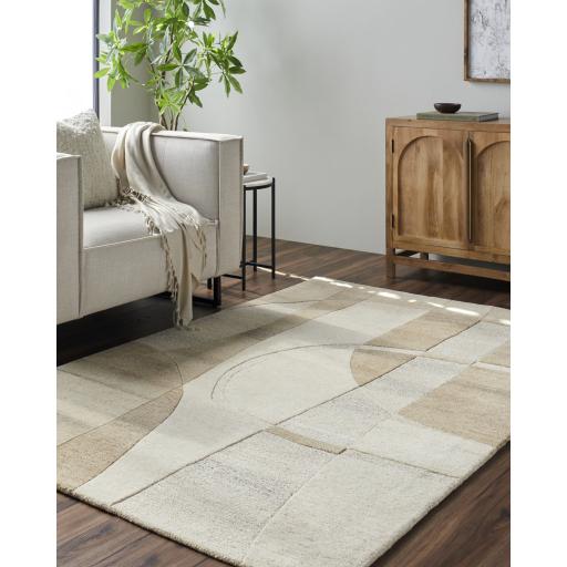 Surya Brook BKO-2330 Beige Tan 2' x 3' Rug