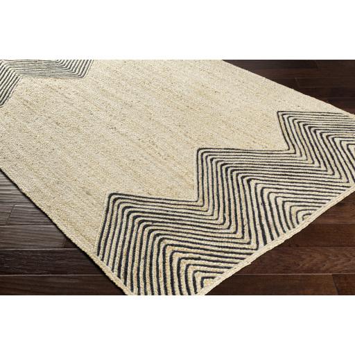 Surya Bryant BRA-2400 Black Light Beige 8'10" x 12' Rug