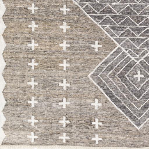 Surya Bursa BUR-2301 Charcoal Cream 2' x 3' Rug