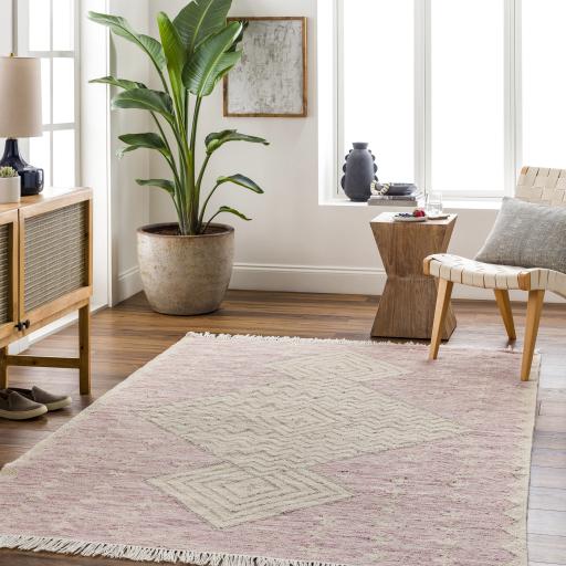 Surya Bursa BUR-2303 Dusty Pink Mauve 5' x 7'6" Rug