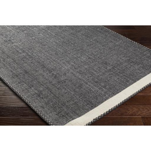 Surya Bushra BUS-2301 Beige Black 6' x 9' Rug