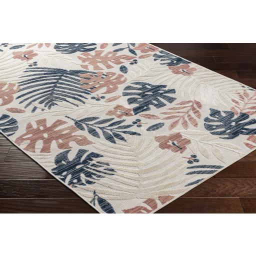 Surya Cabo CBO-2307 Beige Burnt Orange 2'2" x 3'9" Rug