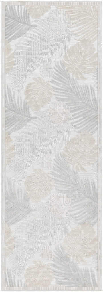 Surya Cabo CBO-2311 Charcoal Ivory 2'7" x 7'3" Rug