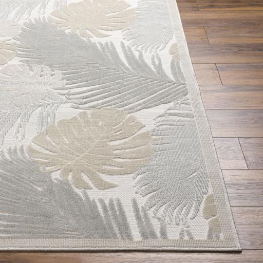 Surya Cabo CBO-2311 Charcoal Ivory 2'7" x 7'3" Rug