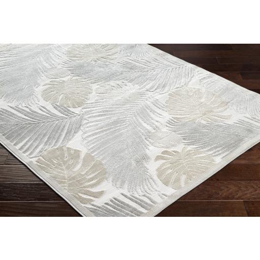 Surya Cabo CBO-2311 Charcoal Ivory 2'7" x 7'3" Rug