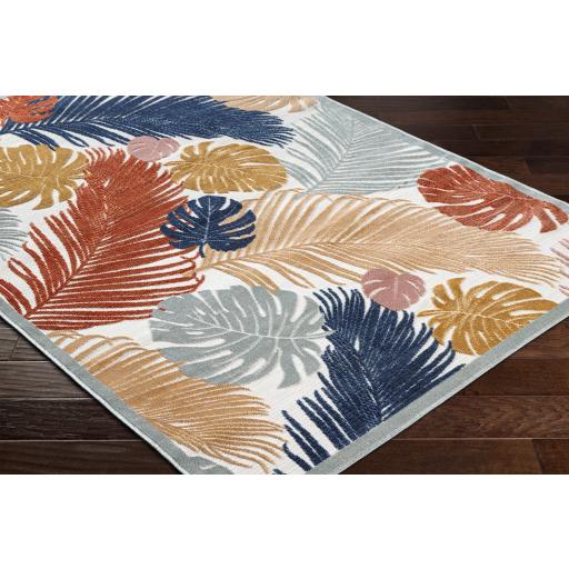 Surya Cabo CBO-2312 Beige Blue 2'2" x 3'9" Rug