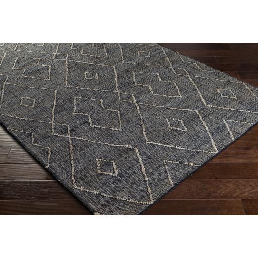 Surya Cadence CEC-2306 Black Charcoal 5' x 7'6" Rug