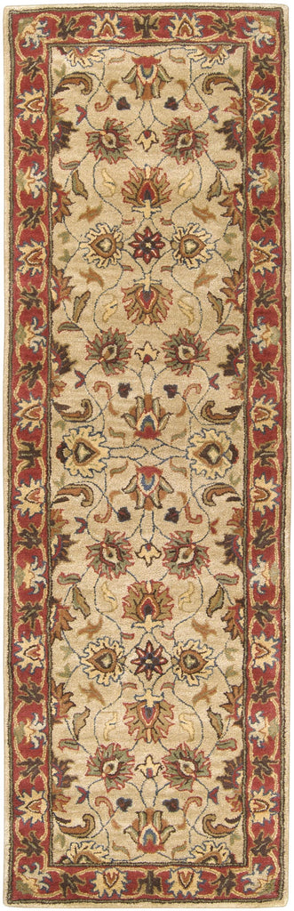 Surya Caesar CAE-1001 Brick Red Brown 9'9" Square Rug