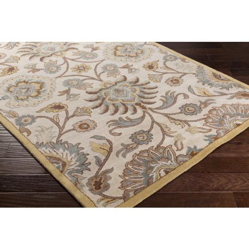 Surya Caesar CAE-1012 Brown Burnt Orange 4' Square Rug