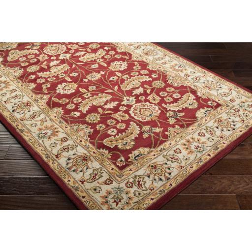 Surya Caesar CAE-1022 Black Blush 4' Square Rug