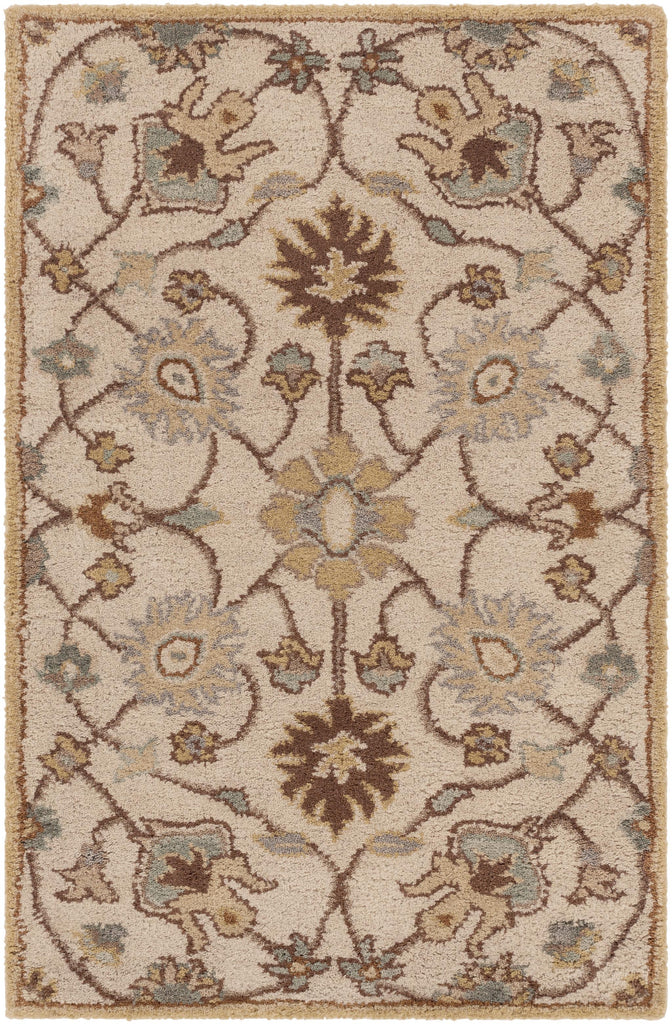 Surya Caesar CAE-1081 Amber Brown 4' Round Rug