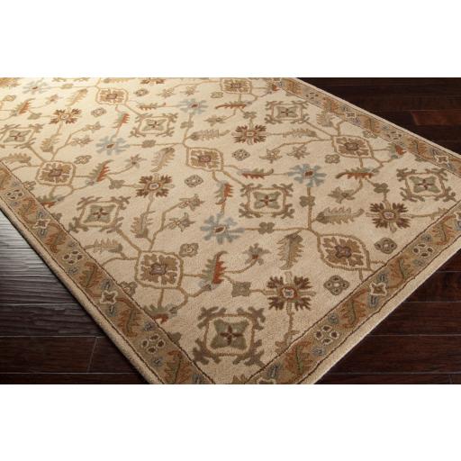 Surya Caesar CAE-1084 Brown Dark Brown 4' Square Rug