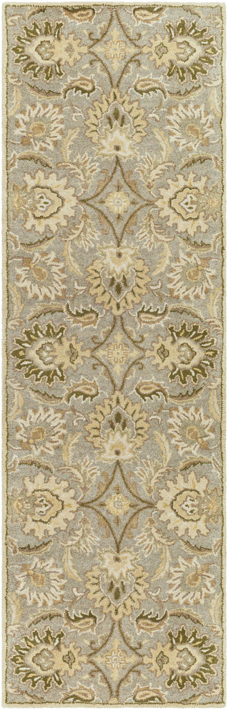 Surya Caesar CAE-1111 Gray Ivory 6' Square Rug