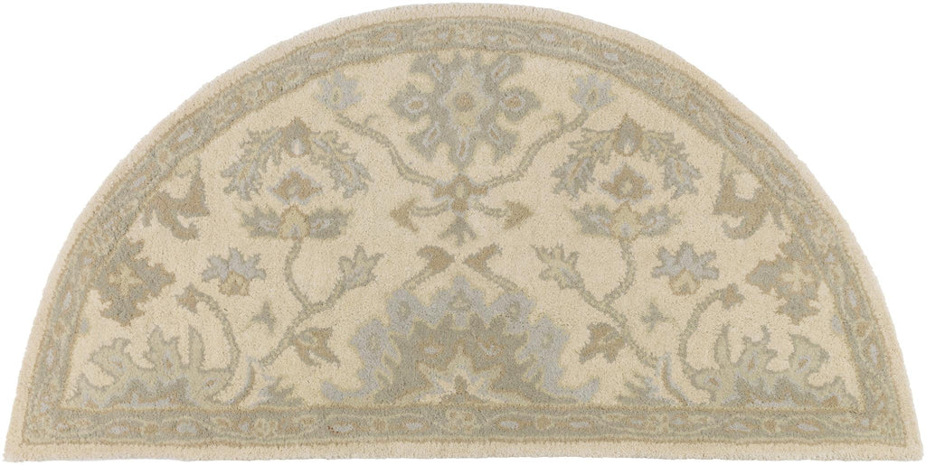 Surya Caesar CAE-1161 Light Beige Olive 4' Round Rug