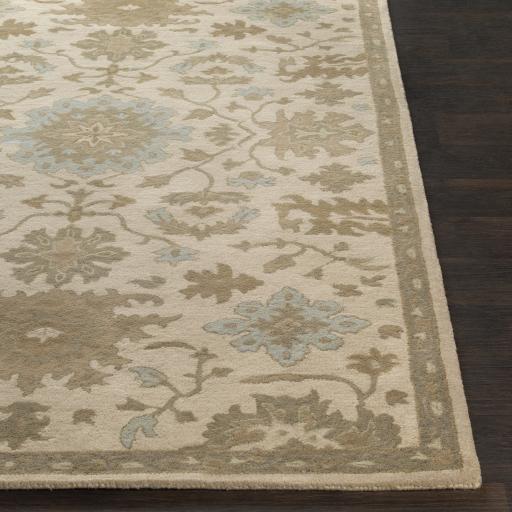 Surya Caesar CAE-1161 Light Beige Olive 4' Square Rug