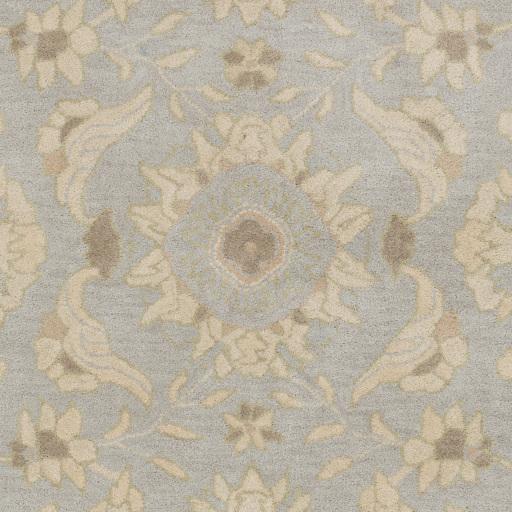 Surya Caesar CAE-1162 Beige Charcoal 4' Square Rug