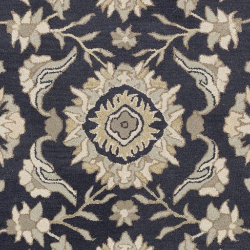 Surya Caesar CAE-1164 Brown Ink Blue 4' Square Rug