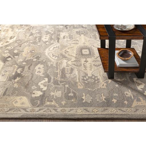 Surya Caesar CAE-1196 Black Brown 10' x 14' Rug