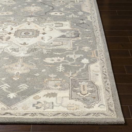 Surya Caesar CAE-1196 Black Brown 10' x 14' Rug