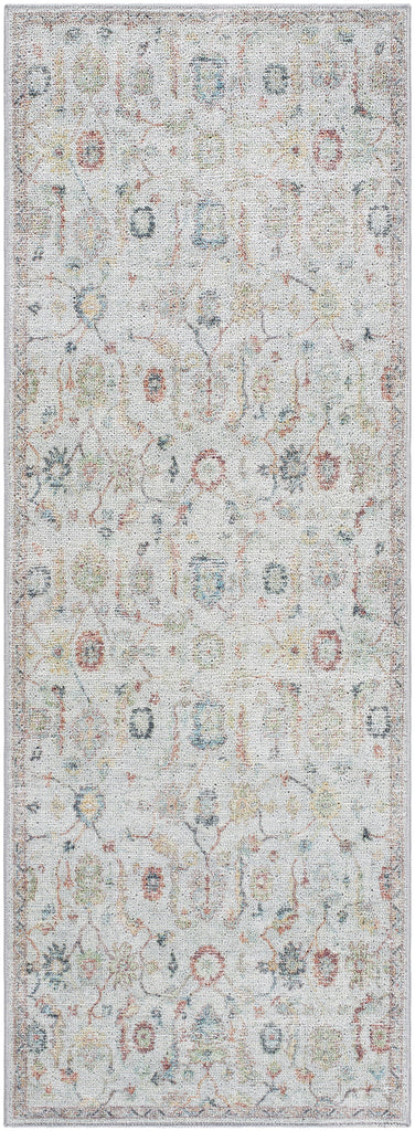 Surya Calhoun CAH-2303 Aqua Burnt Orange 2'8" x 4' Rug