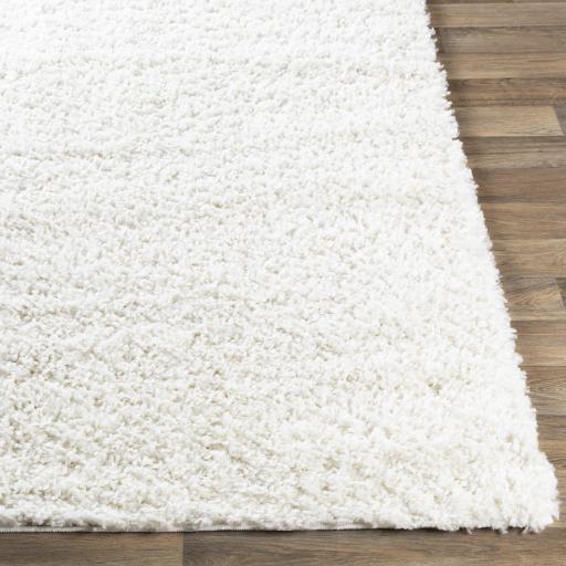 Surya California Shag CAF-2306 White 5'3" x 7'3" Rug