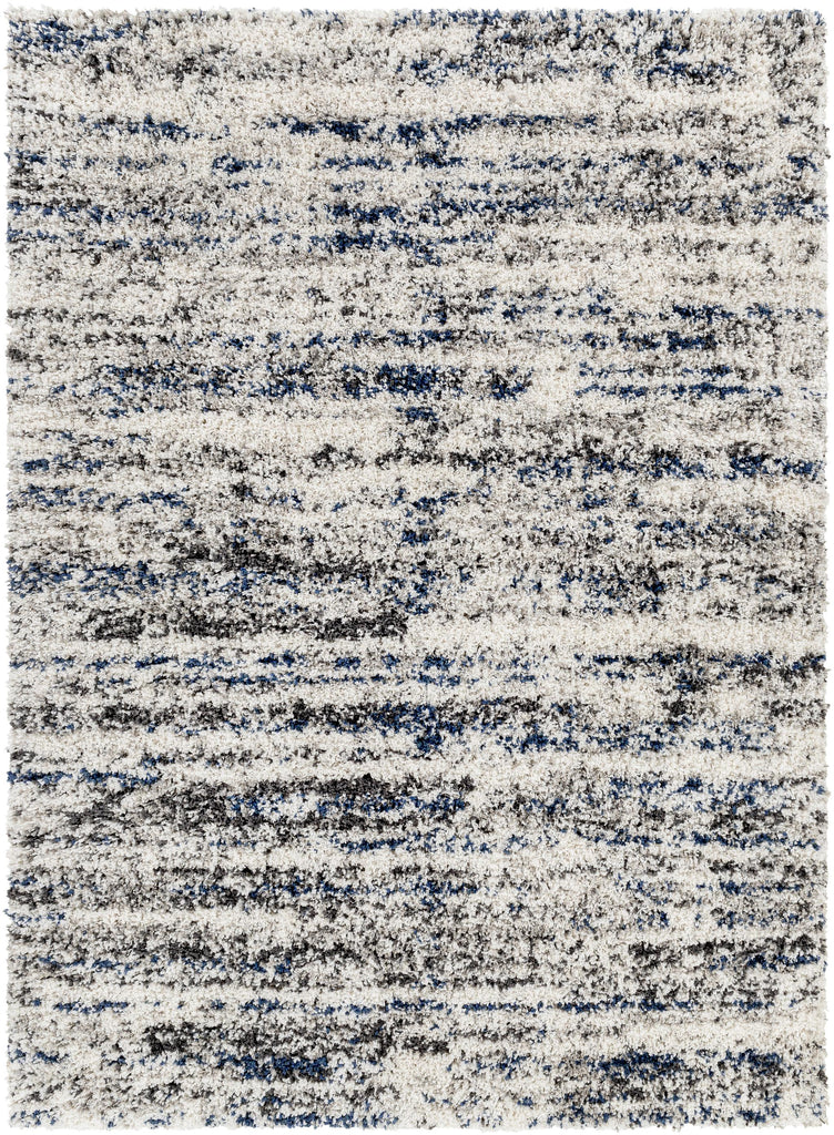 Surya Capella Shag CPS-2309 Black Dark Blue 6'7" x 9' Rug