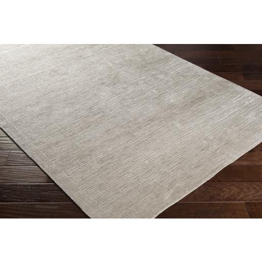 Surya Capri CAP-2305 Charcoal Light Beige 2'6" x 8' Rug