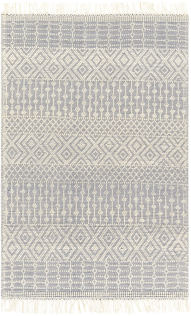 Surya Casa DeCampo CDC-2305 Denim Off-White 8'10" x 12' Rug