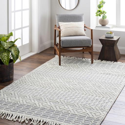 Surya Casa DeCampo CDC-2305 Denim Off-White 8'10" x 12' Rug