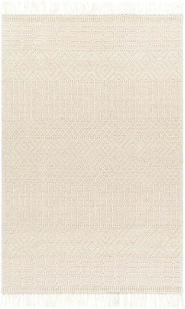 Surya Casa DeCampo CDC-2308 Dusty Pink Ivory 2'3" x 3'9" Rug