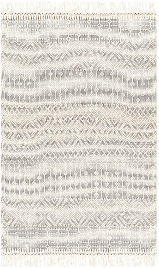 Surya Casa DeCampo CDC-2309 Ivory Light Gray 2'3" x 3'9" Rug