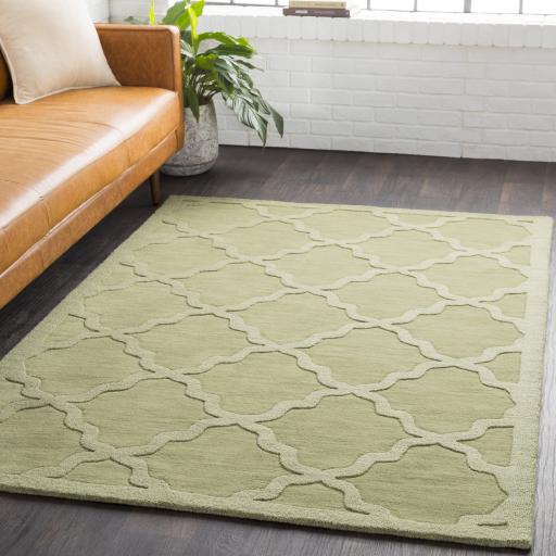 Surya Central Park AWHP-4016 Olive Sage 9'9" Round Rug