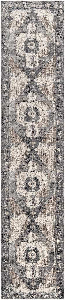 Surya Chelsea CSA-2304 Camel Charcoal 5'3" Square Rug