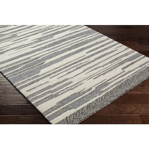 Surya Cherokee CHK-2308 Black Cream 2' x 3' Rug