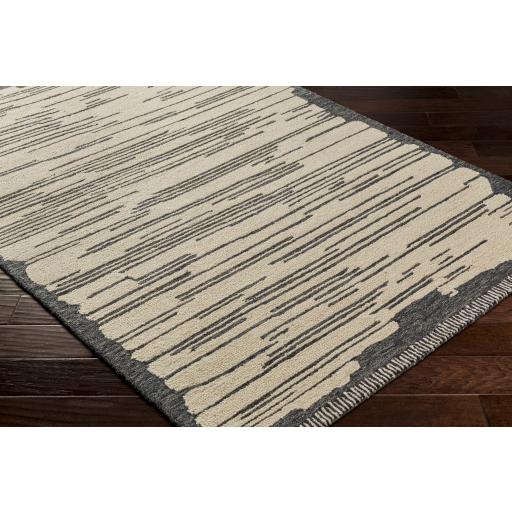 Surya Cherokee CHK-2310 Black Charcoal 3' x 5' Rug