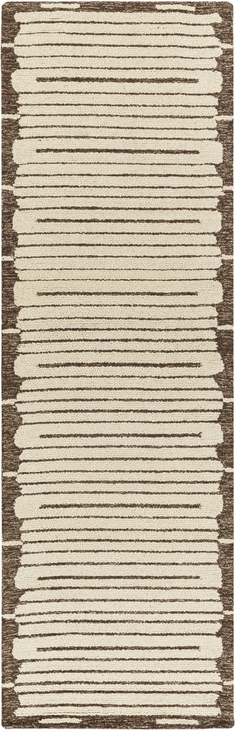 Surya Cherokee CHK-2311 Dark Brown Light Beige 2' x 3' Rug