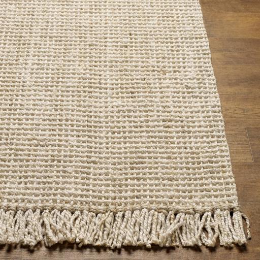 Surya Chunky Naturals CYT-2301 Cream 2'6" x 12' Rug