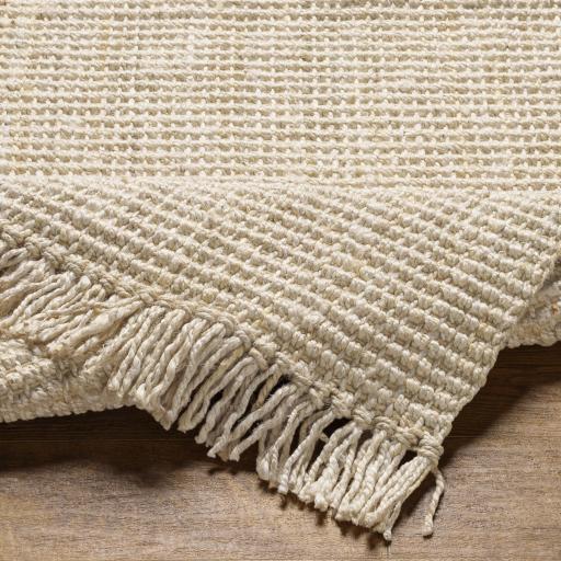 Surya Chunky Naturals CYT-2301 Cream 2'6" x 18' Rug