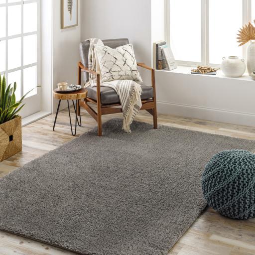 Surya Cloudy Shag CDG-2304 Charcoal 5'3" x 7' Rug