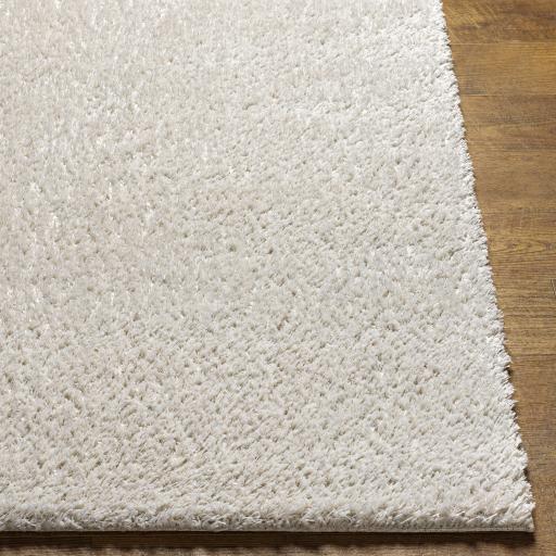 Surya Cloudy Shag CDG-2307 Gray Off-White 5'3" x 7' Rug