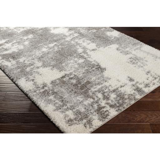 Surya Cloudy Shag CDG-2318 Charcoal Gray 5'3" x 7' Rug