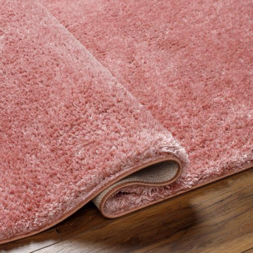 Surya Cloudy Shag CDG-2321 Dusty Pink 5'3" x 7' Rug