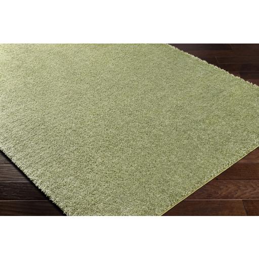 Surya Cloudy Shag CDG-2322 Grass Green 5'3" x 7' Rug