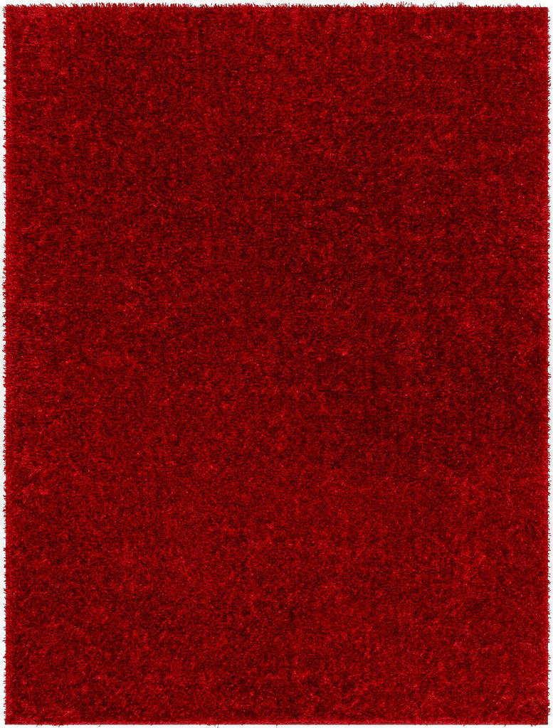 Surya Cloudy Shag CDG-2325 Red 6'7" x 9' Rug