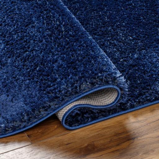 Surya Cloudy Shag CDG-2326 Dark Blue 5'3" x 7' Rug