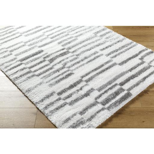 Surya Cloudy Shag CDG-2328 Charcoal Gray 5'3" x 7' Rug