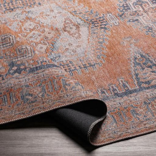 Surya Colin CLN-2306 Blue Burnt Orange 2'7" x 10' Rug