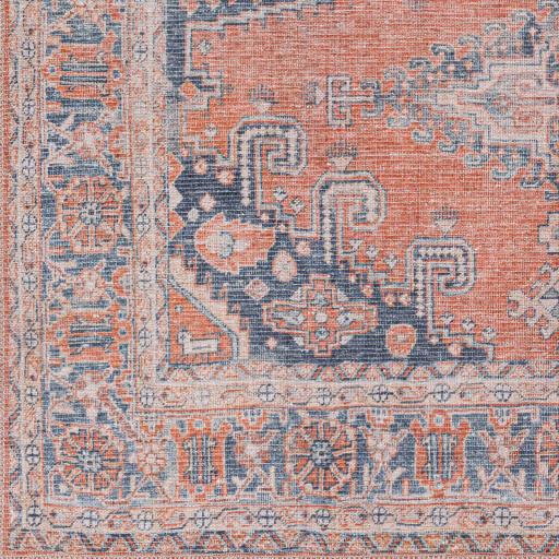 Surya Colin CLN-2306 Blue Burnt Orange 2'7" x 10' Rug