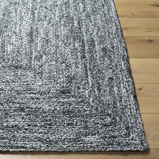 Surya Cologne COG-2307 Black White 5' x 7'6" Rug