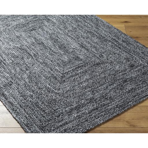 Surya Cologne COG-2307 Black White 5' x 7'6" Rug